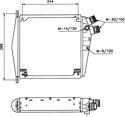 NRF 31062 - Radiator ulei, ulei motor aaoparts.ro