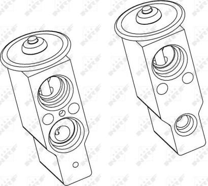 NRF 38360 - Supapa expansiune, clima aaoparts.ro