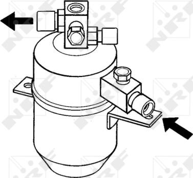 NRF 33067 - Uscator,aer conditionat aaoparts.ro