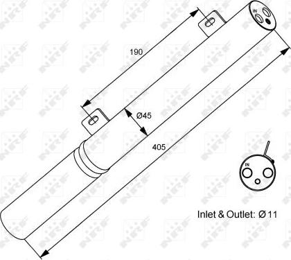 NRF 33196 - Uscator,aer conditionat aaoparts.ro