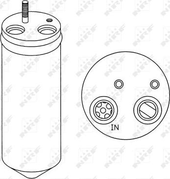 NRF 33148 - Uscator,aer conditionat aaoparts.ro