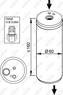 NRF 33114 - Uscator,aer conditionat aaoparts.ro