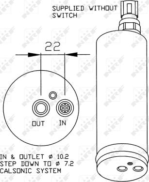 NRF 33181 - Uscator,aer conditionat aaoparts.ro