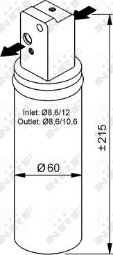 NRF 33139 - Uscator,aer conditionat aaoparts.ro