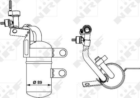 NRF 33290 - Uscator,aer conditionat aaoparts.ro