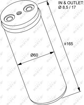 NRF 33233 - Uscator,aer conditionat aaoparts.ro