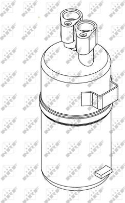 NRF 33221 - Uscator,aer conditionat aaoparts.ro