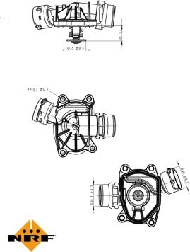 NRF 725091 - Termostat,lichid racire aaoparts.ro