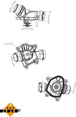 NRF 725041 - Termostat,lichid racire aaoparts.ro