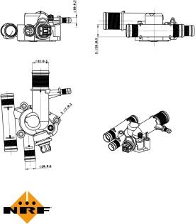 NRF 725059 - Termostat,lichid racire aaoparts.ro