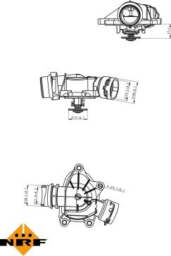 NRF 725052 - Termostat,lichid racire aaoparts.ro