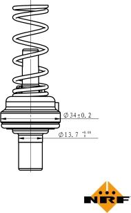 NRF 725085 - Termostat,lichid racire aaoparts.ro