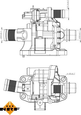 NRF 725039 - Termostat,lichid racire aaoparts.ro