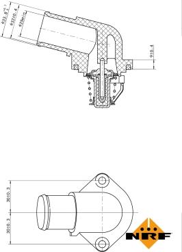 NRF 725037 - Termostat,lichid racire aaoparts.ro