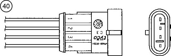 NTK 0377 - Sonda Lambda aaoparts.ro