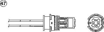 NTK 93835 - Sonda Lambda aaoparts.ro