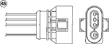 NTK 0129 - Sonda Lambda aaoparts.ro