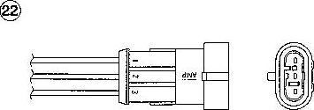 NTK 1887 - Sonda Lambda aaoparts.ro