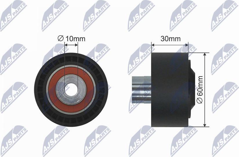 NTY RNK-CT-040 - Intinzator, Curea trapezoidal aaoparts.ro