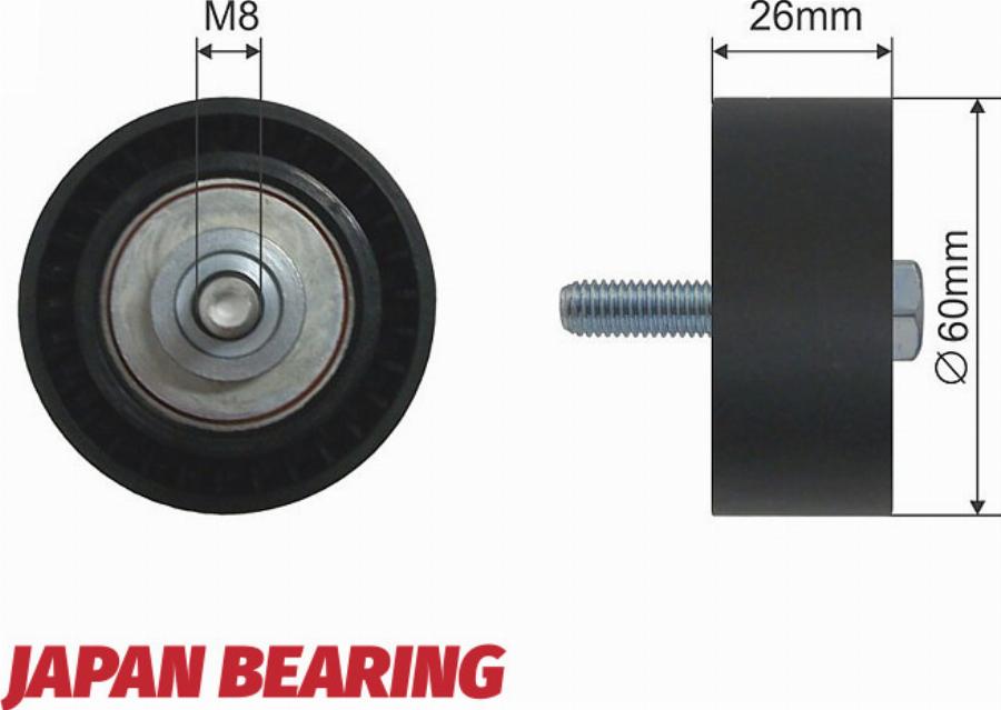 NTY RNK-CT-007 - Rola ghidare / conducere, curea transmisie aaoparts.ro