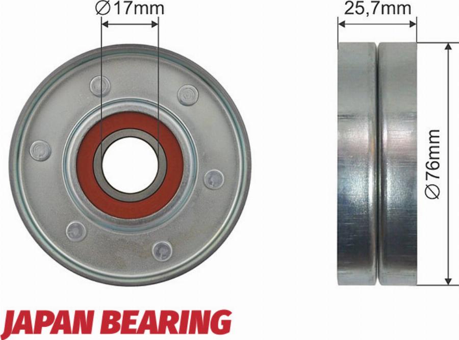 NTY RNK-VW-011 - Rola ghidare / conducere, curea transmisie aaoparts.ro