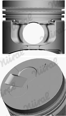 Nüral 87-444207-00 - Piston aaoparts.ro