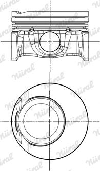 Nüral 87-450900-00 - Piston aaoparts.ro