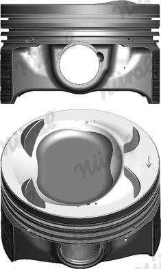 Nüral 87-433907-10 - Piston aaoparts.ro