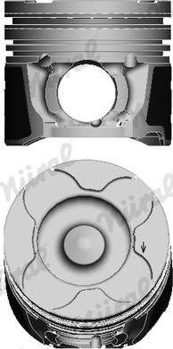 Nüral 87-424000-00 - Piston aaoparts.ro