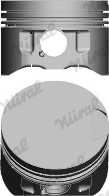 Nüral 87-502907-00 - Piston aaoparts.ro