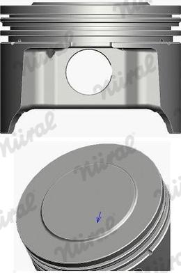 Nüral 87-154300-00 - Piston aaoparts.ro