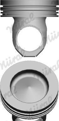 Nüral 87-123200-40 - Piston aaoparts.ro