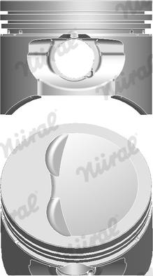 Nüral 87-783708-00 - Piston aaoparts.ro