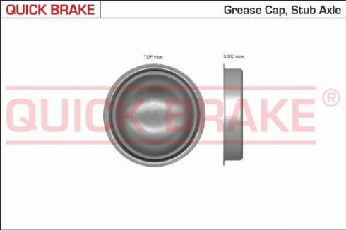 OJD Quick Brake 9822 - Buson / capac aaoparts.ro