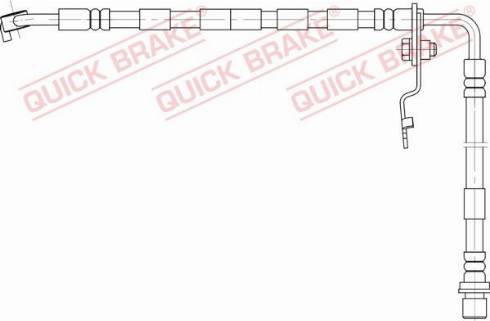 OJD Quick Brake 50.892 - Furtun frana aaoparts.ro