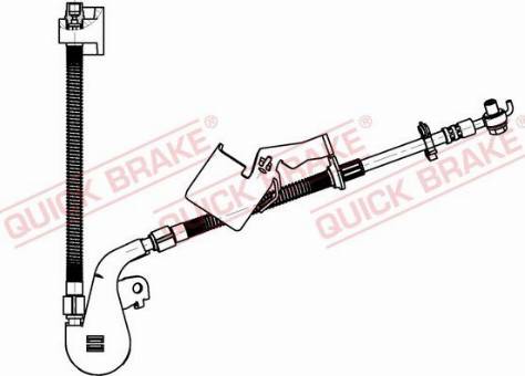 OJD Quick Brake 50.703X - Furtun frana aaoparts.ro