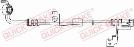 OJD Quick Brake 58.913X - Furtun frana aaoparts.ro