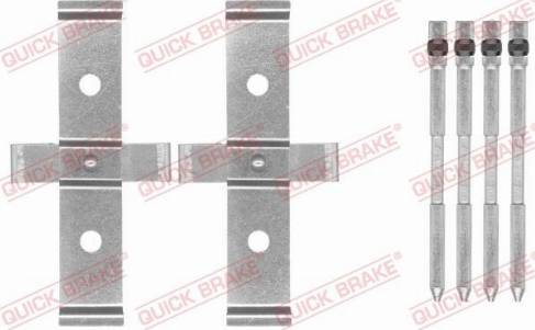 OJD Quick Brake 1091694 - Set accesorii, placute frana aaoparts.ro