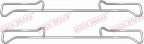 OJD Quick Brake 1091678 - Set accesorii, placute frana aaoparts.ro