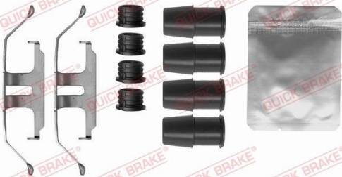 OJD Quick Brake 109-1884 - Set accesorii, placute frana aaoparts.ro