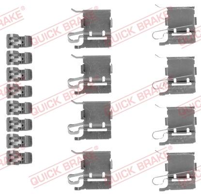 OJD Quick Brake 1091748 - Set accesorii, placute frana aaoparts.ro