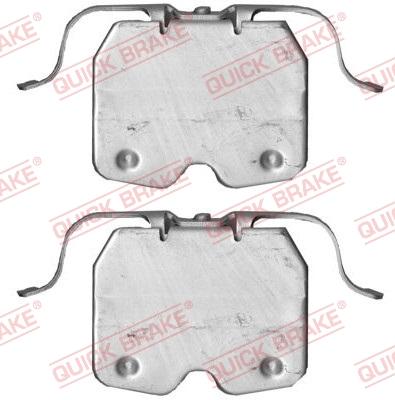 OJD Quick Brake 1091759 - Set accesorii, placute frana aaoparts.ro