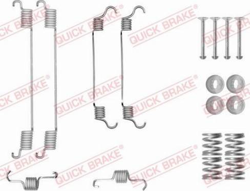 OJD Quick Brake 105-0034 - Set accesorii, sabot de frana aaoparts.ro