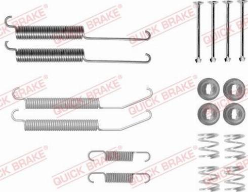 OJD Quick Brake 1050845 - Set accesorii, sabot de frana aaoparts.ro