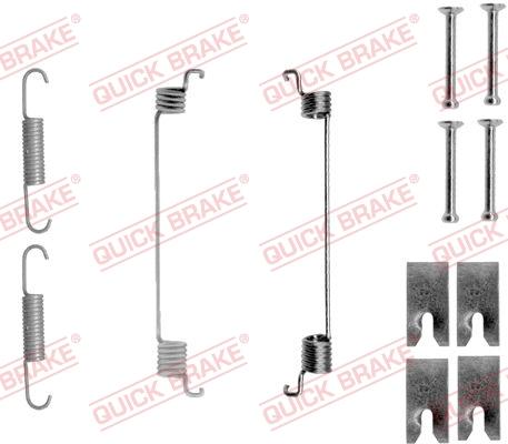 OJD Quick Brake 1050866 - Set accesorii, sabot de frana aaoparts.ro