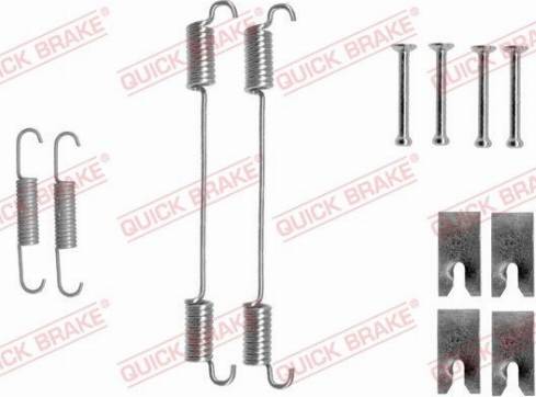 OJD Quick Brake 1050862 - Set accesorii, sabot de frana aaoparts.ro