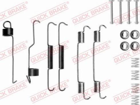 OJD Quick Brake 1050804 - Set accesorii, sabot de frana aaoparts.ro