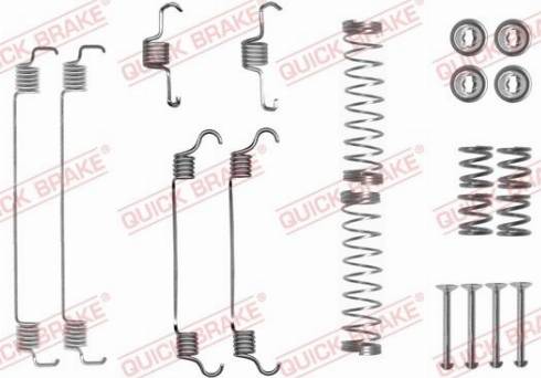 OJD Quick Brake 105-0835 - Set accesorii, sabot de frana aaoparts.ro
