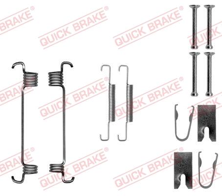 OJD Quick Brake 1050875 - Set accesorii, saboti frana parcare aaoparts.ro