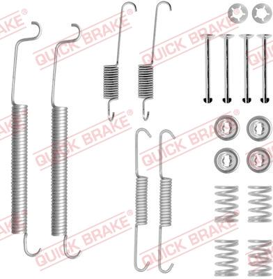 OJD Quick Brake 1050756 - Set accesorii, sabot de frana aaoparts.ro